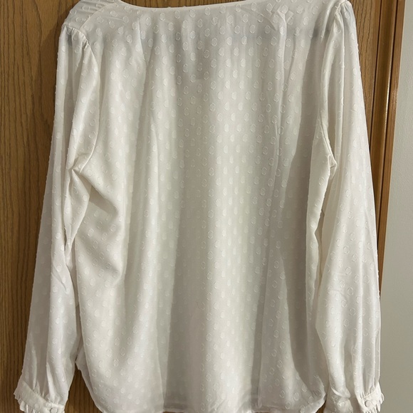 Loft Elegant White Blouse - Picture 2 of 3